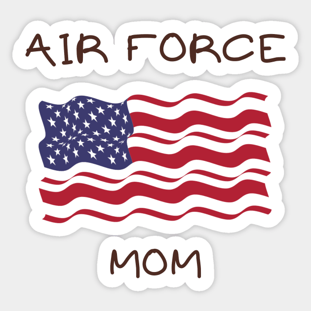 Air force mom Sticker by IOANNISSKEVAS